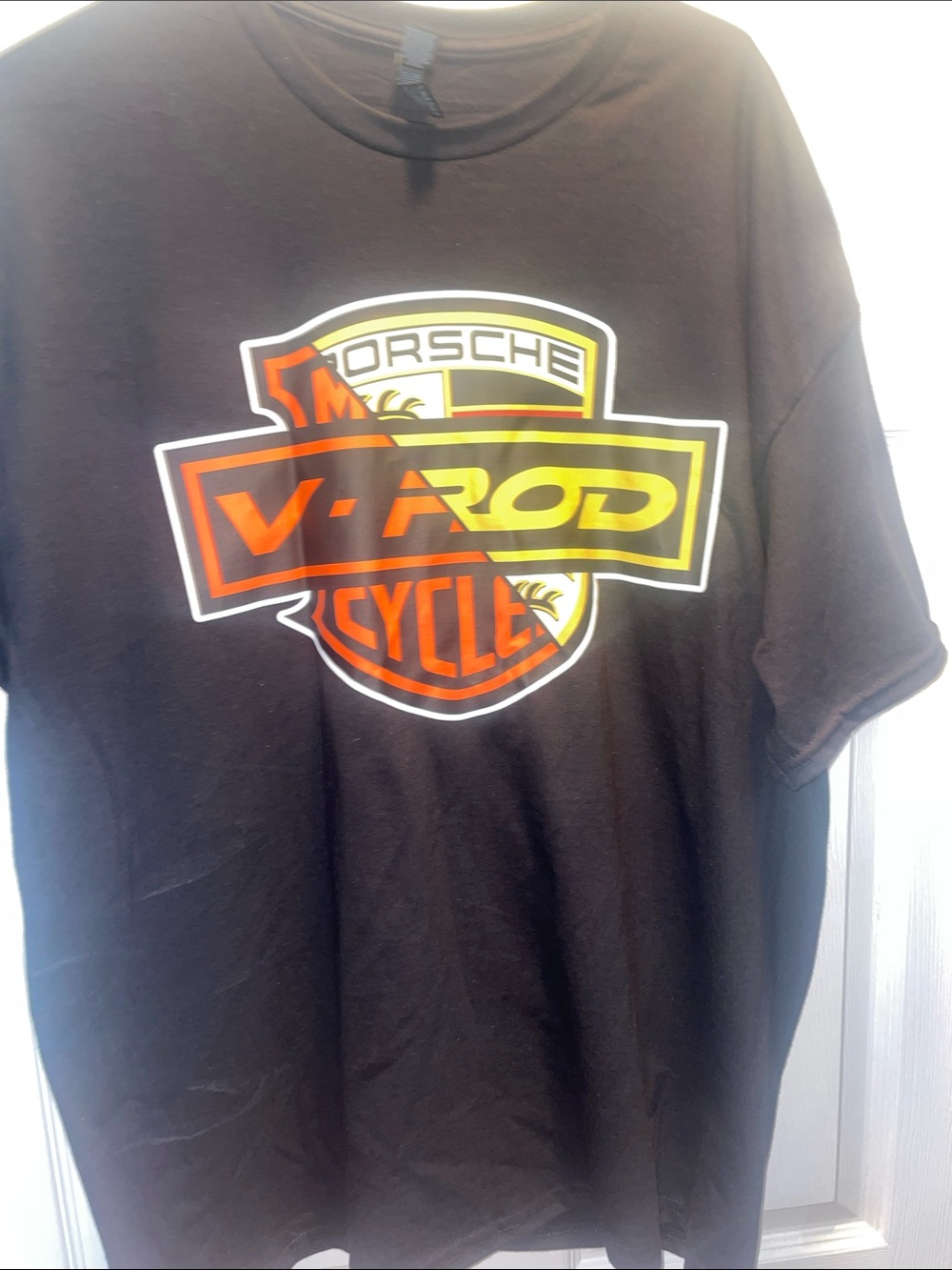 V-Rod/Porsche Graphic Tee - Black.